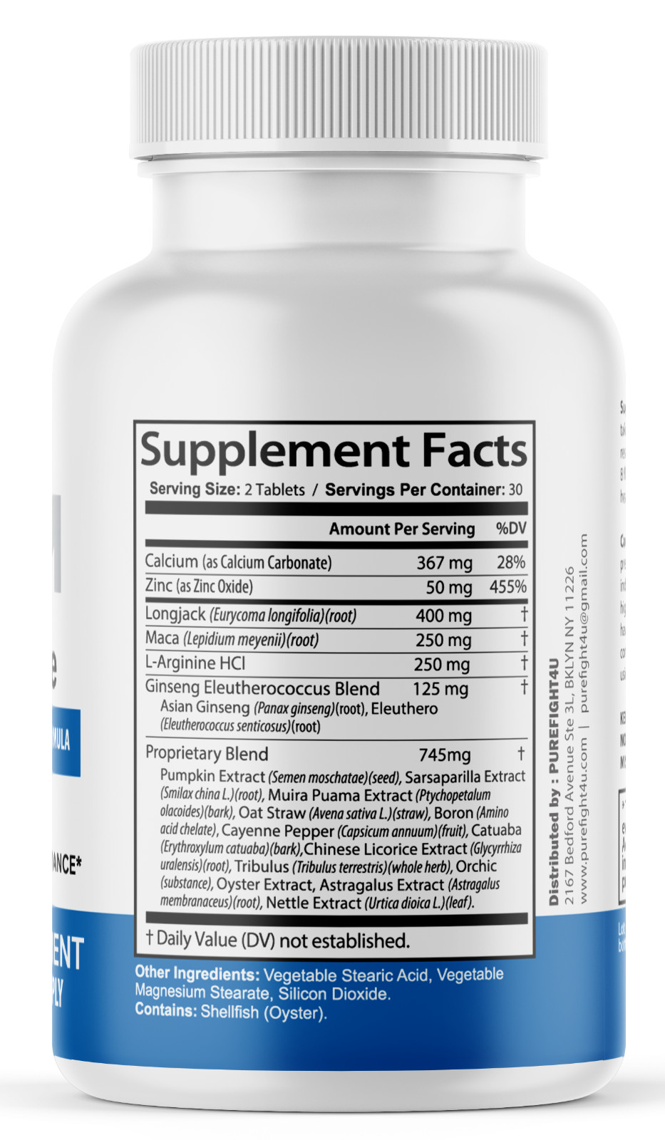 Maximus X Tablets Male Performance Maximum Strength Supplement – 4 Bottles