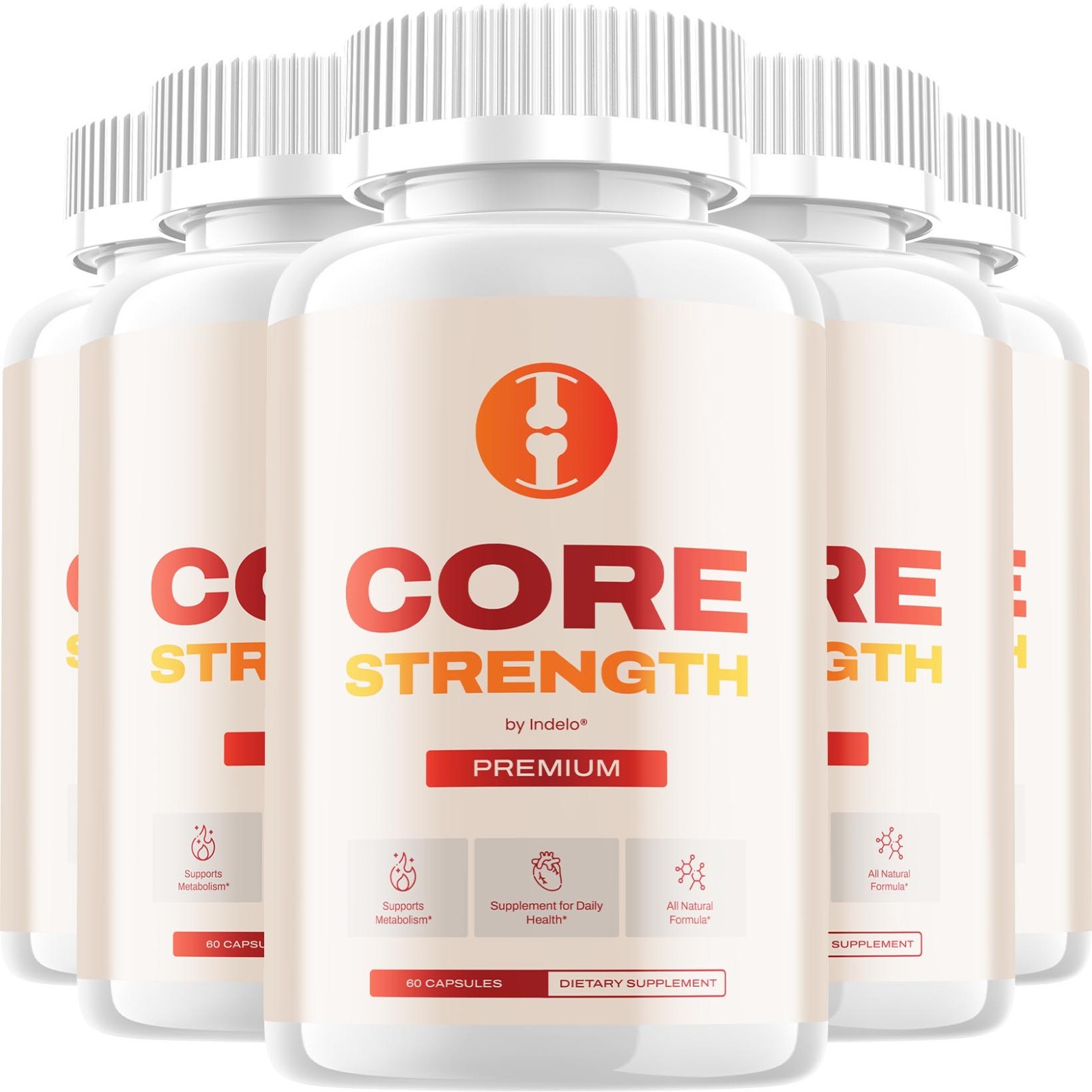 (5 Pack) Core Strength Capsules – CoreStrength Pills Advanced Blend Formula