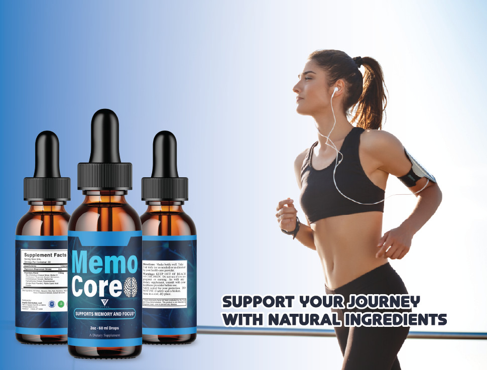 (5 Pack) Memo Core Brain Drop Supplement, MemoCore Memory & Focus Drops (10oz)