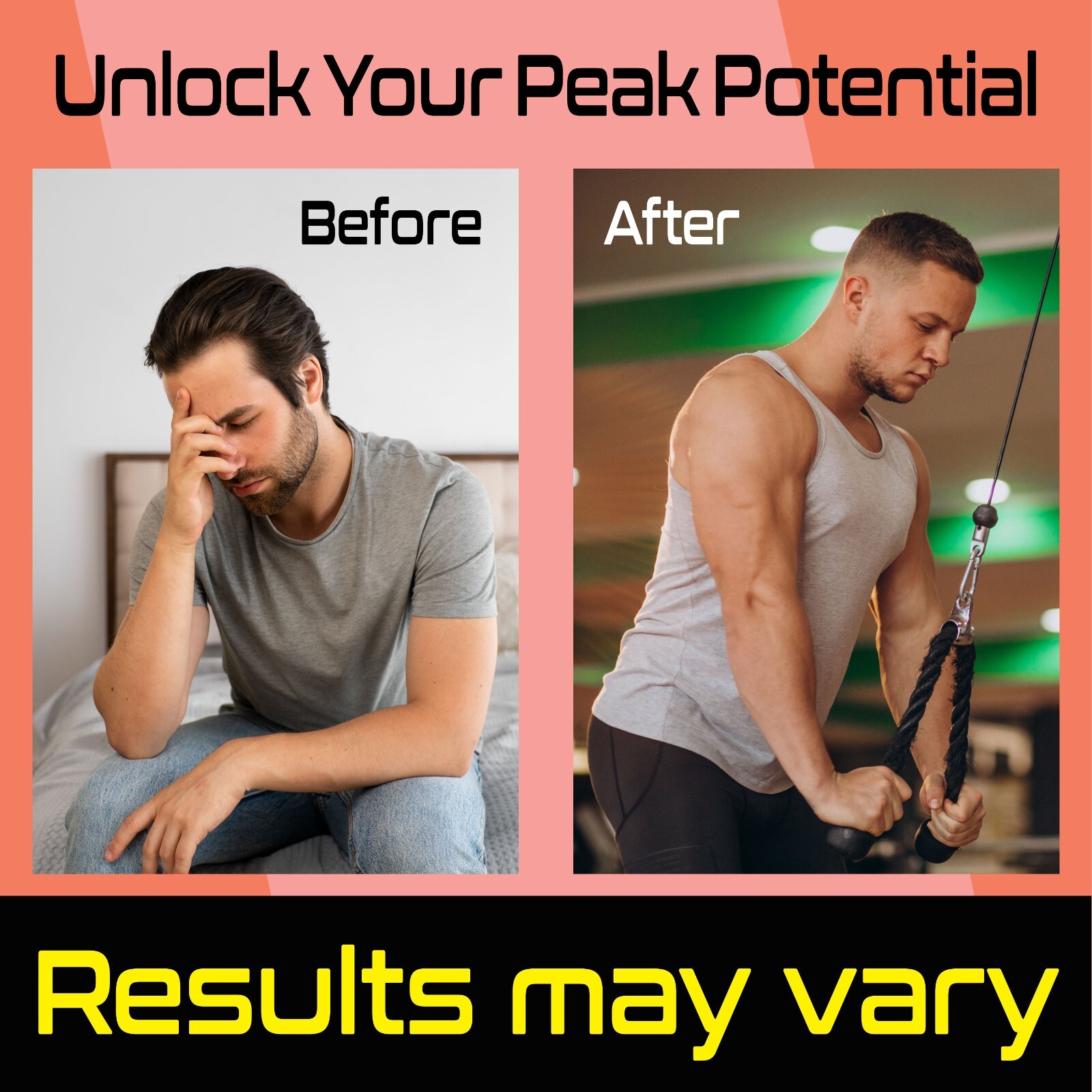 Male Enhancement & Testosterone Support – Men’s Health Libido Booster 60 Pills