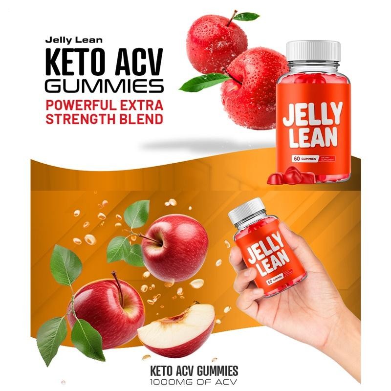 Jelly Lean Gummies targeted for Weight Assistance Supplement & Daily Health 60 G