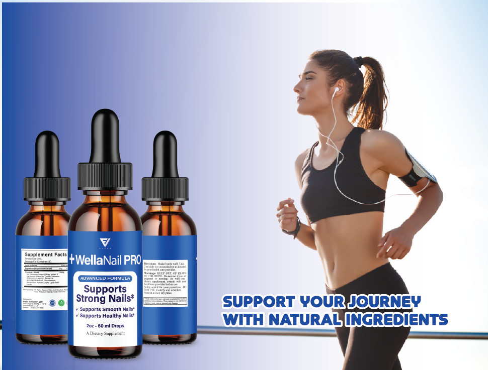 (3 Pack) Wellanail Fungus Drops, Wellanail Healthy Nail Formula Supplement (6oz)