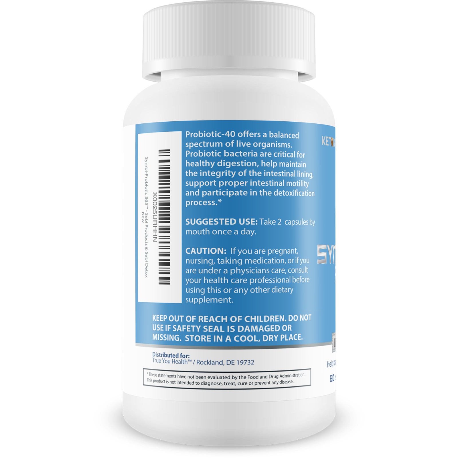 Symbi-Probiotic 365 Keto Probiotic Health Support – Probiotic Life Energy