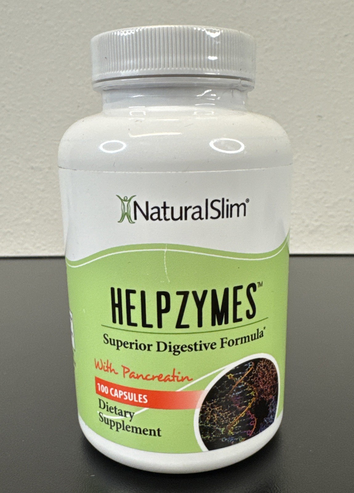 NaturalSlim Helpzymes Superior Digestive Formula – 100 Count Exp 4/27