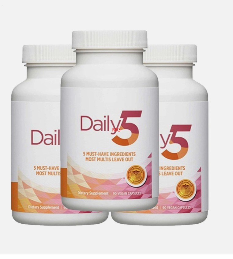 Doctors’ Preferred Daily5 3-Pack 270 Vegan Capsules Dietary Supplement Brand mod