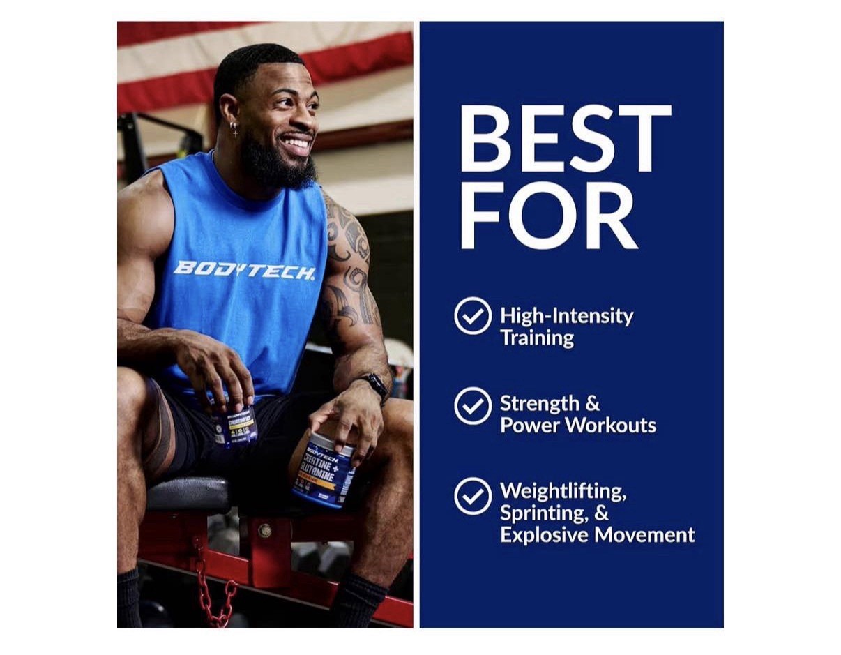 BodyTech Monohydrate 💯% Creatine Monohydrate Powder, Unflavored 300 g