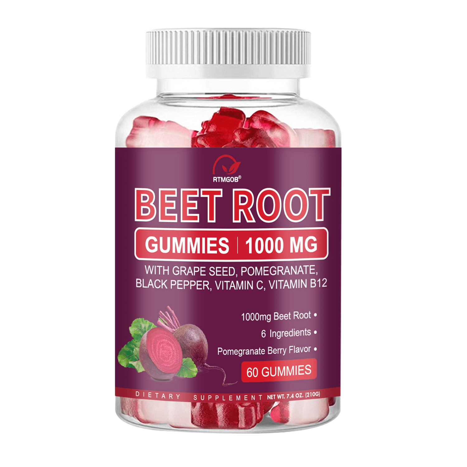 Beet Root 30,000mg 320Caps Vegan/Non-GMO
