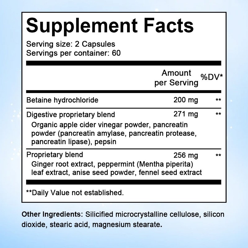 Digestive Enzymes for Colon Detox,Gas,Constipation & Bloating Relief 30-120 Caps