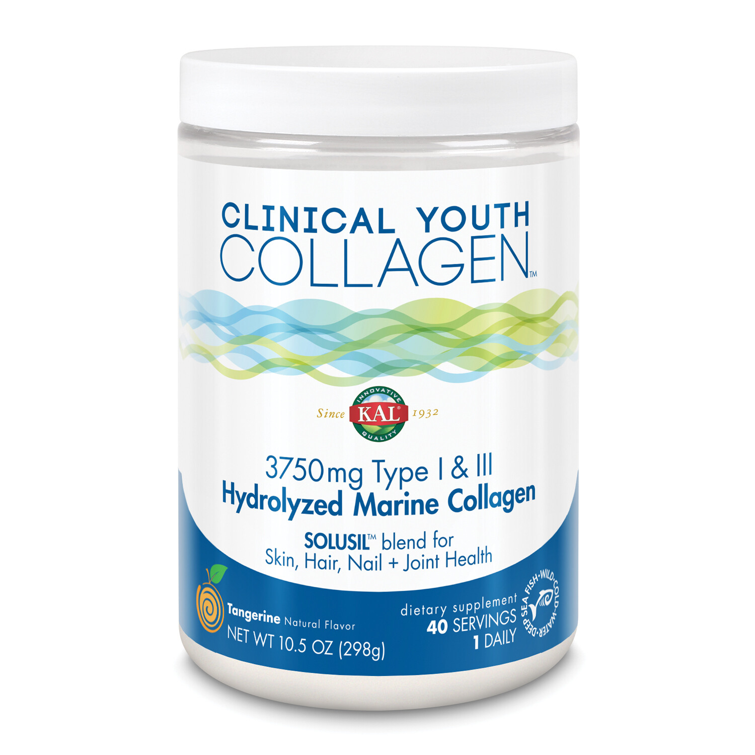 KAL Clinical Youth Collagen Type I & III 5g | 10.5oz
