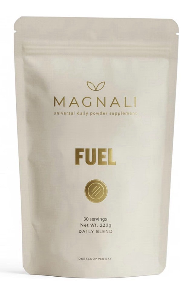 Magnali Fuel Longevity Daily Blend Wellness Powder Energy Focus Skin Gut Support