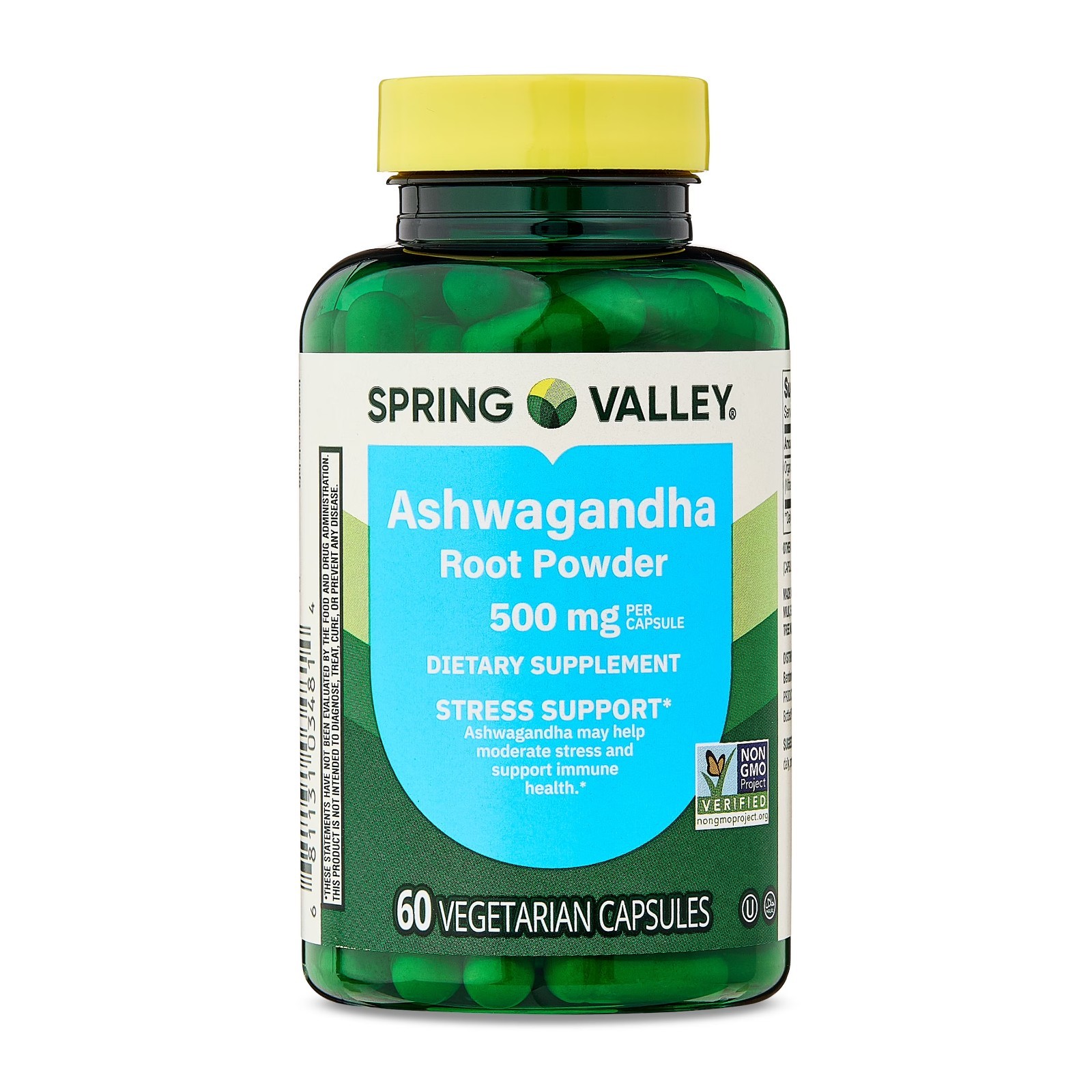 Spring Valley Ashwagandha Root Powder General Wellness Dietary Supplement Vegeta