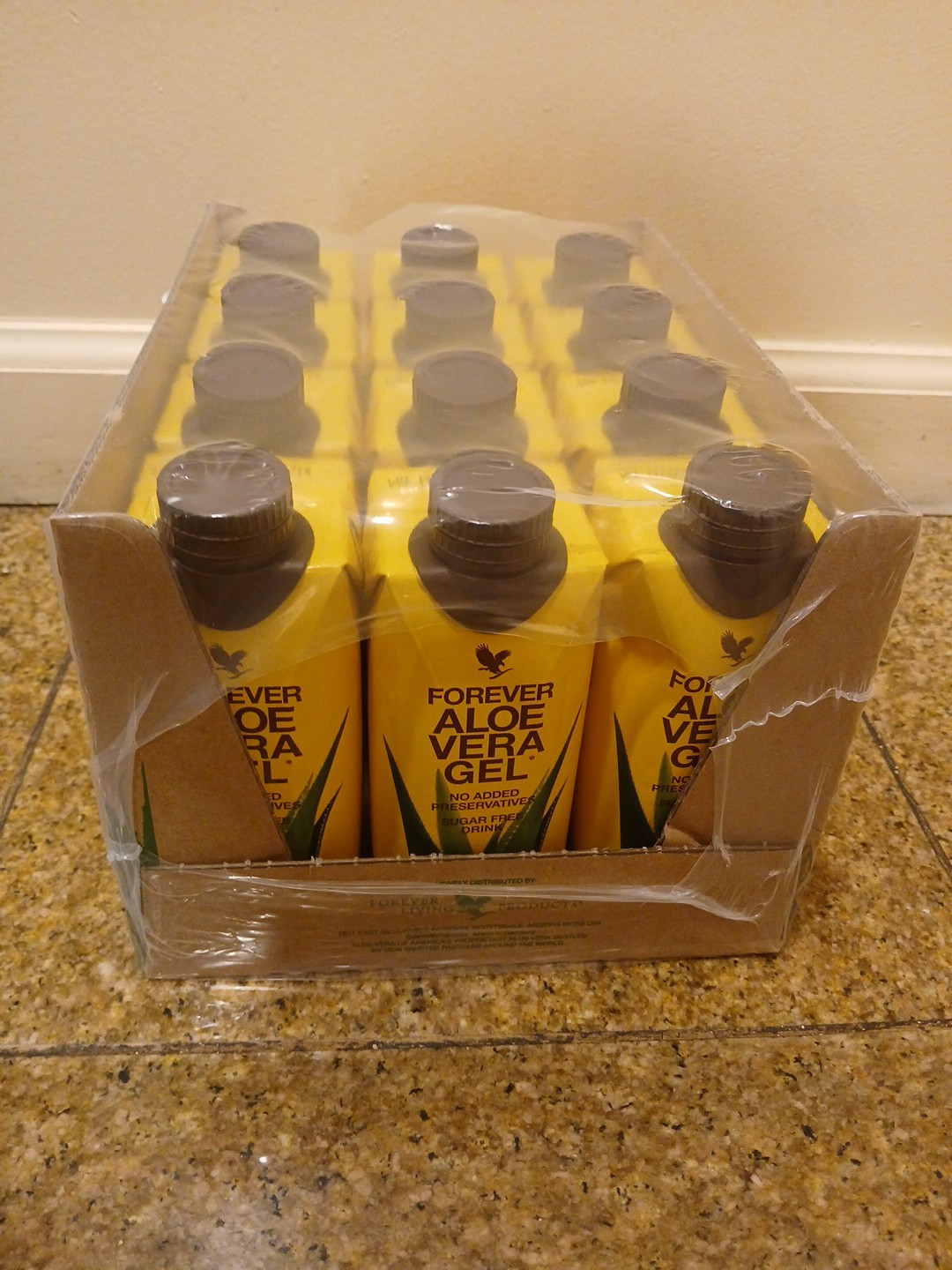 Forever Aloe Vera Gel Minis – 12 packs/0.33ml each. To GO size. KOSHER/HALAL