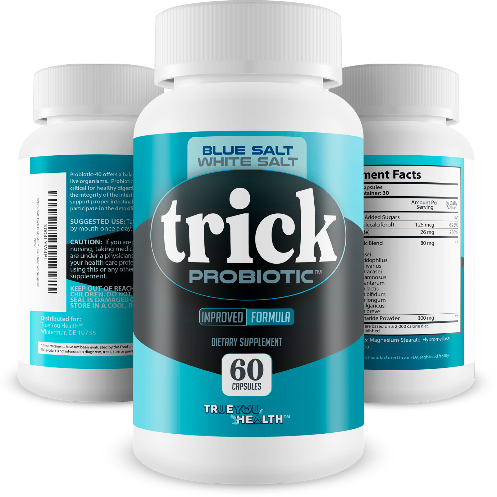 Blue Salt White Salt Trick Probiotic – Our Best Probiotics for Men