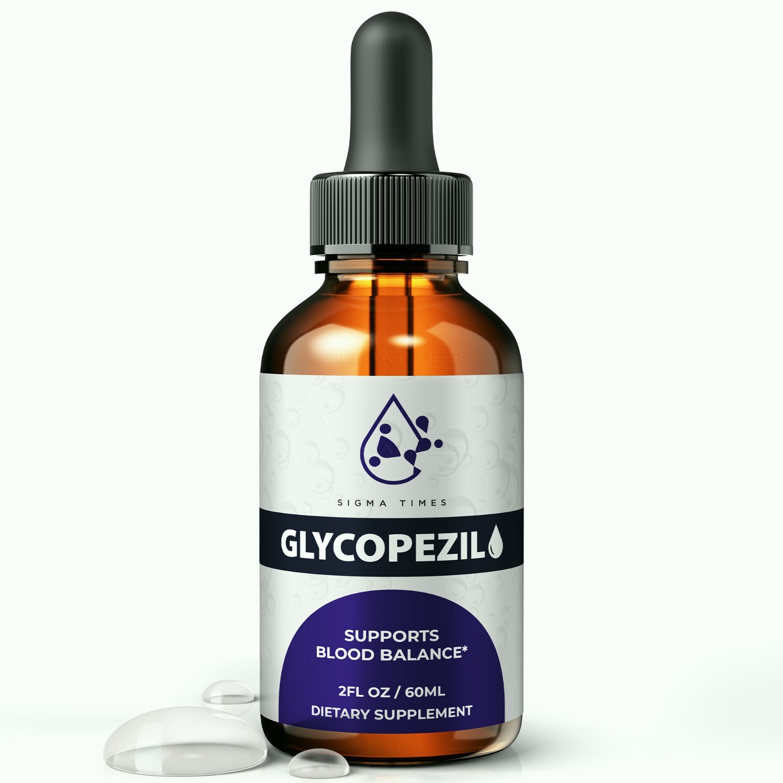 Glycopezil Drops, For Healthy Blood Support and Circulation (30 servs.)