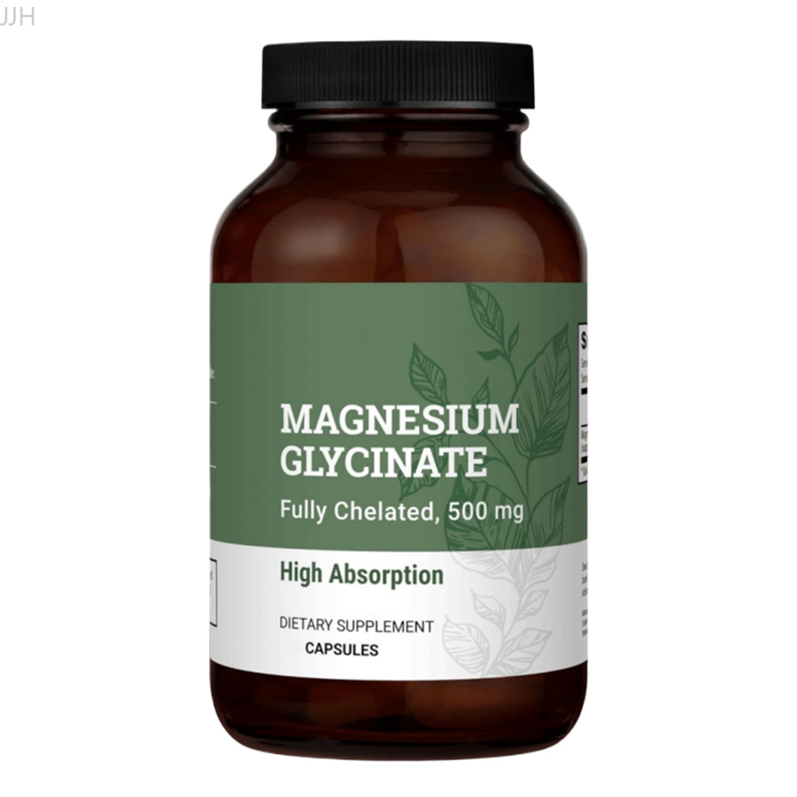 Earth Harmony Pure Chelated Magnesium Glycinate 500mg 120 Capsules Daily