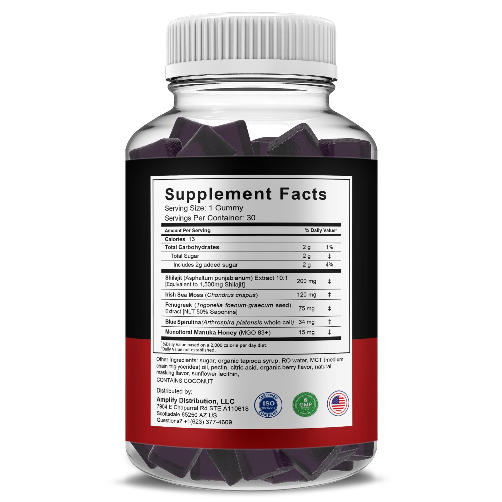 Max Force Male Gummies, MaxForce Performance Supplement (30 Gummies)