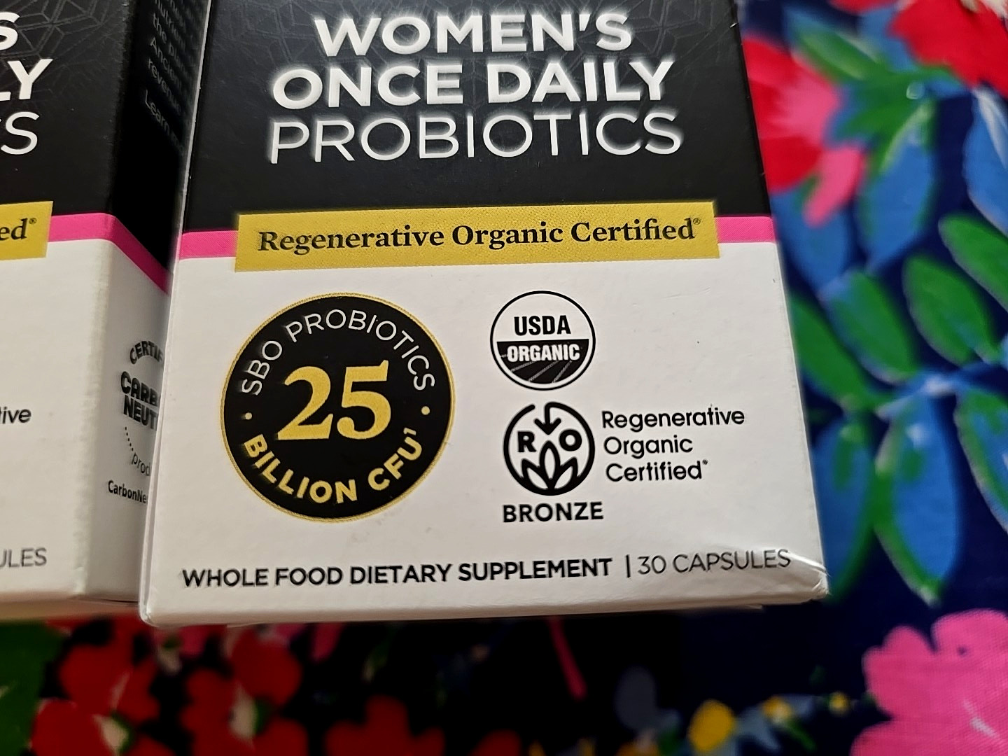 2 Ancient Nutrition Probiotics Women’s ORGANIC Daily 25 Billion CFU 30 Caps x 2