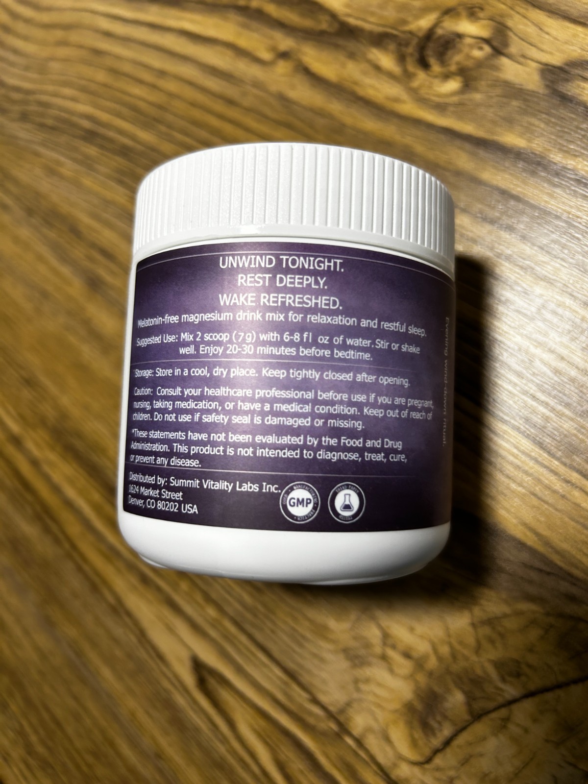 NEW Blueberry Lemonade Night Calm Magnesium Drink Mix SUPERB Flavor