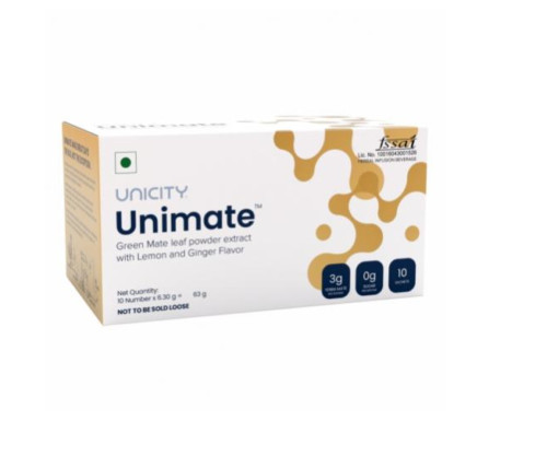UNIMATE LEMON GINGER (10 SACHETS) by Unicity LIMITES STOCK