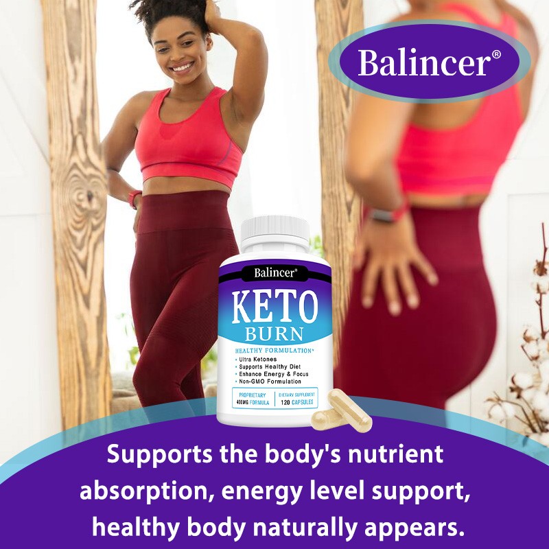 Green tea + apple cider vinegar capsules: Helps burn fat and promotes digestion.