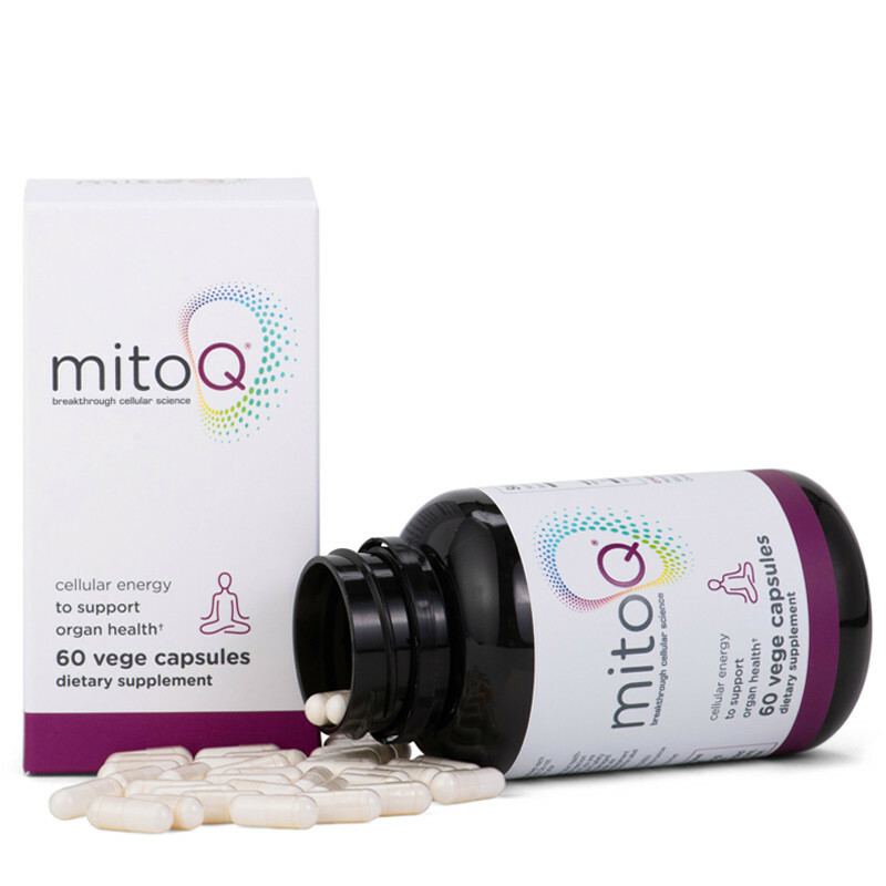 MitoQ ® 5mg CoQ10 Antioxidant 60 Capsules Free Shipping from New Zealand