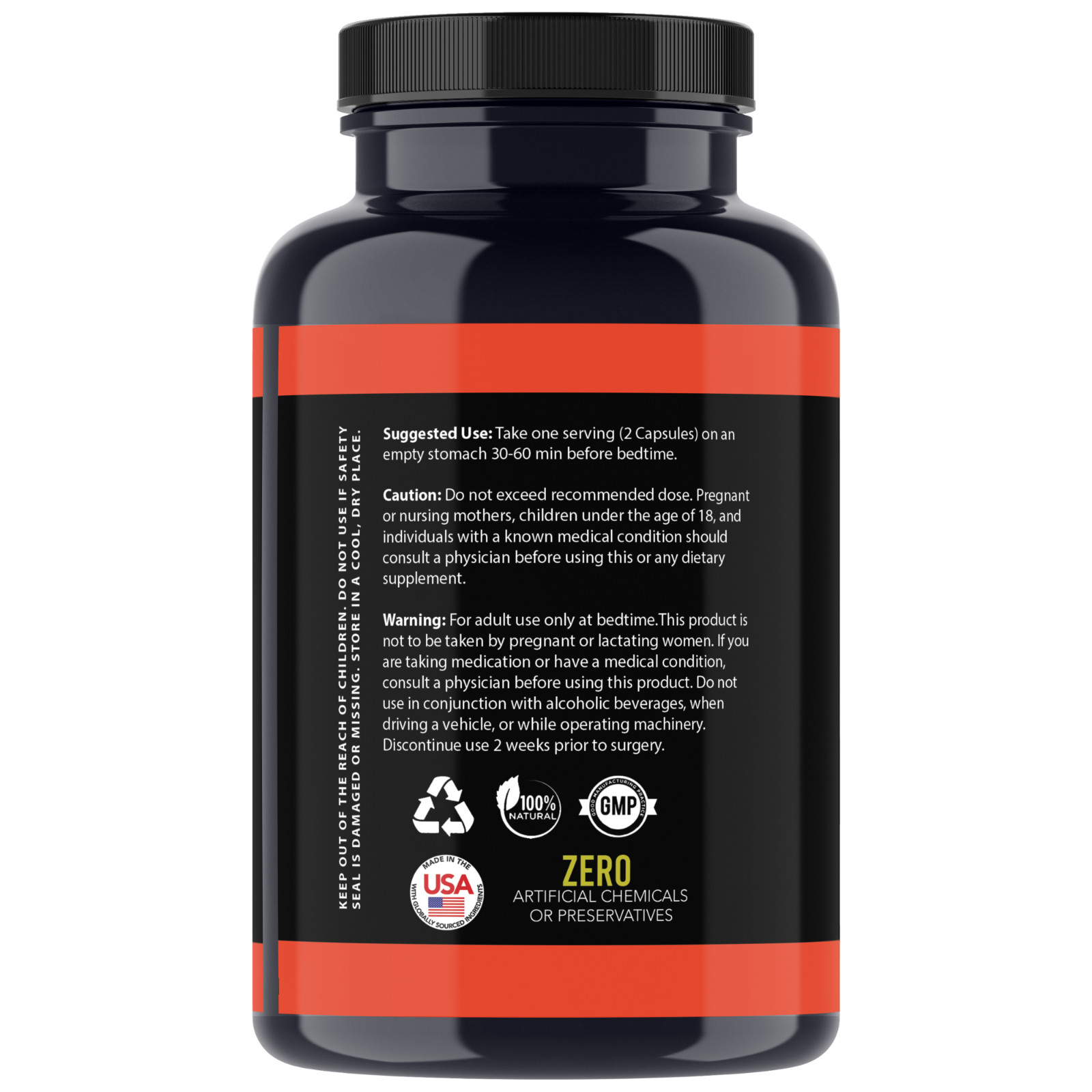 Angry Supplements Turmeric Ginger Maxx AM + PM Joint Support Sleep Aid Combo 2PK