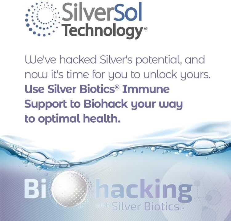 Silver Biotics Daily Immune Support Supplement | SilverSol Tech | Factory Direct