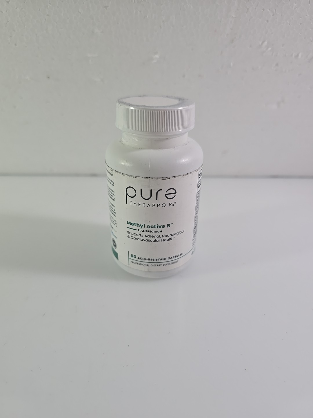 LARGER 60 Cap Pure Therapro Rx Methyl B Active B Exp 02/27