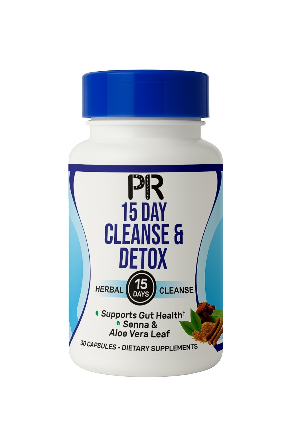 15 Day Cleanse & Detox – Supports Digestion Gut Cleanse Herbal with Probiotics