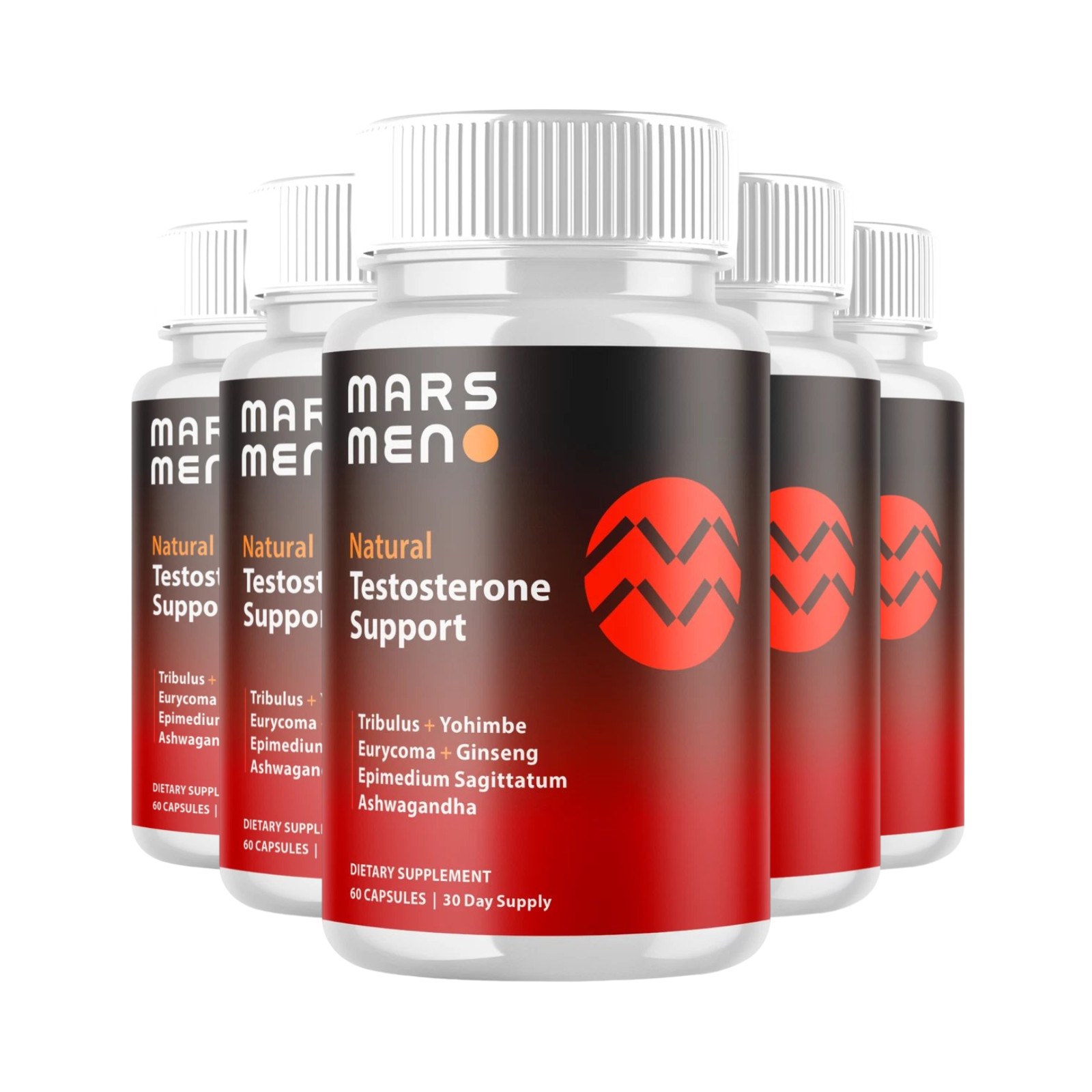 Top-Grade Improved 5-Pack Mars 300 caps – MarsMen for Men Health caps – Men caps
