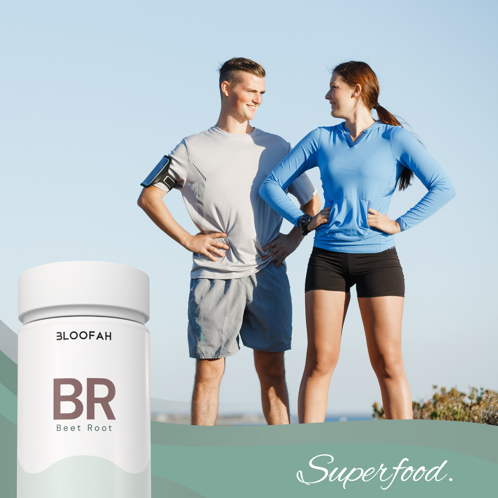 Bloofah BR Beetroot Extract 10:1 500mg | 120 Capsules | Nitric Oxide | Stamina