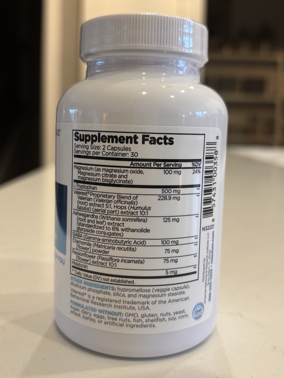 Relaxium Sleep Aid Professional Strength Drug-Free 60 Ct Exp. 11/28 Sealed