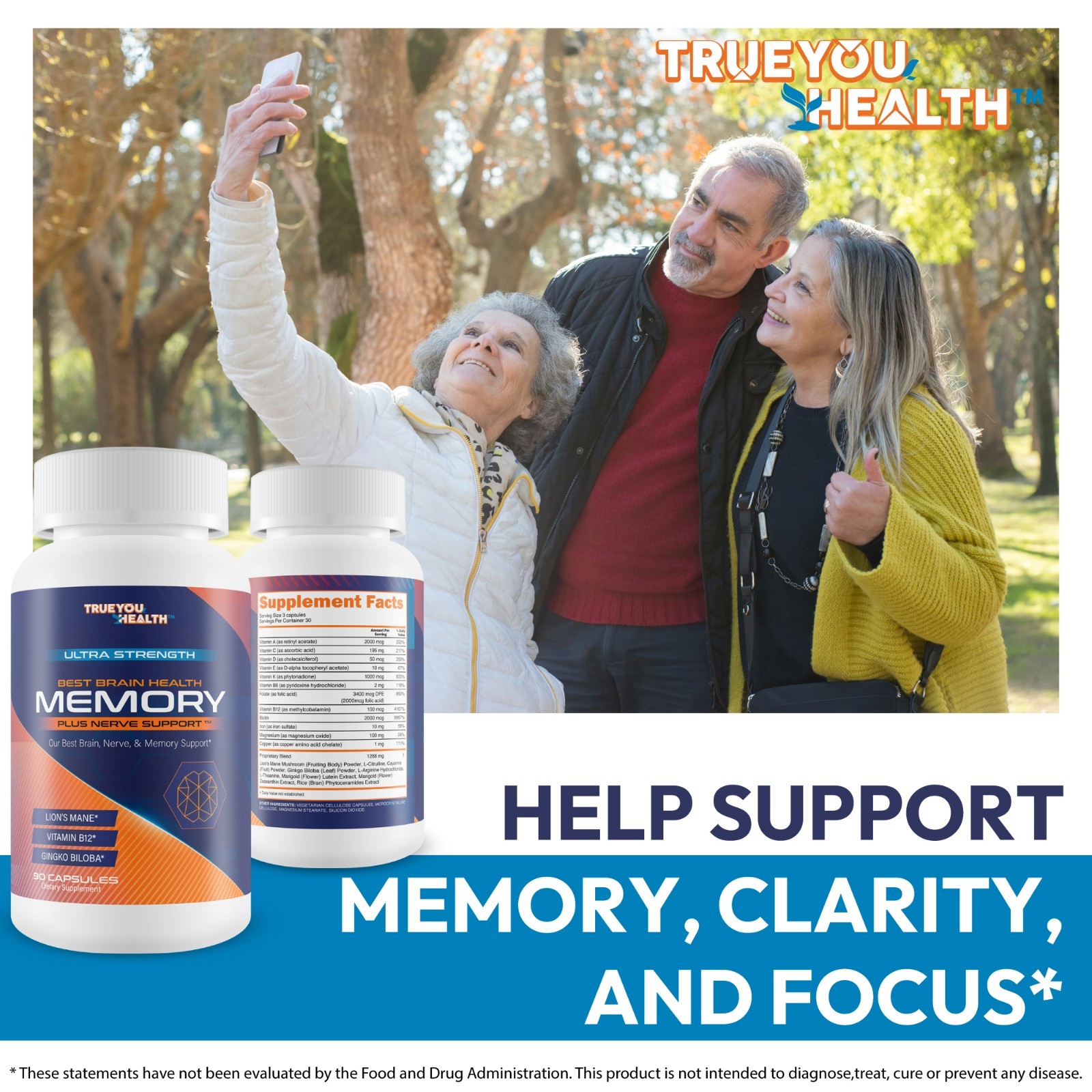 Best Brain Health Memory Plus Nerve Support – Advanced Memory Formula