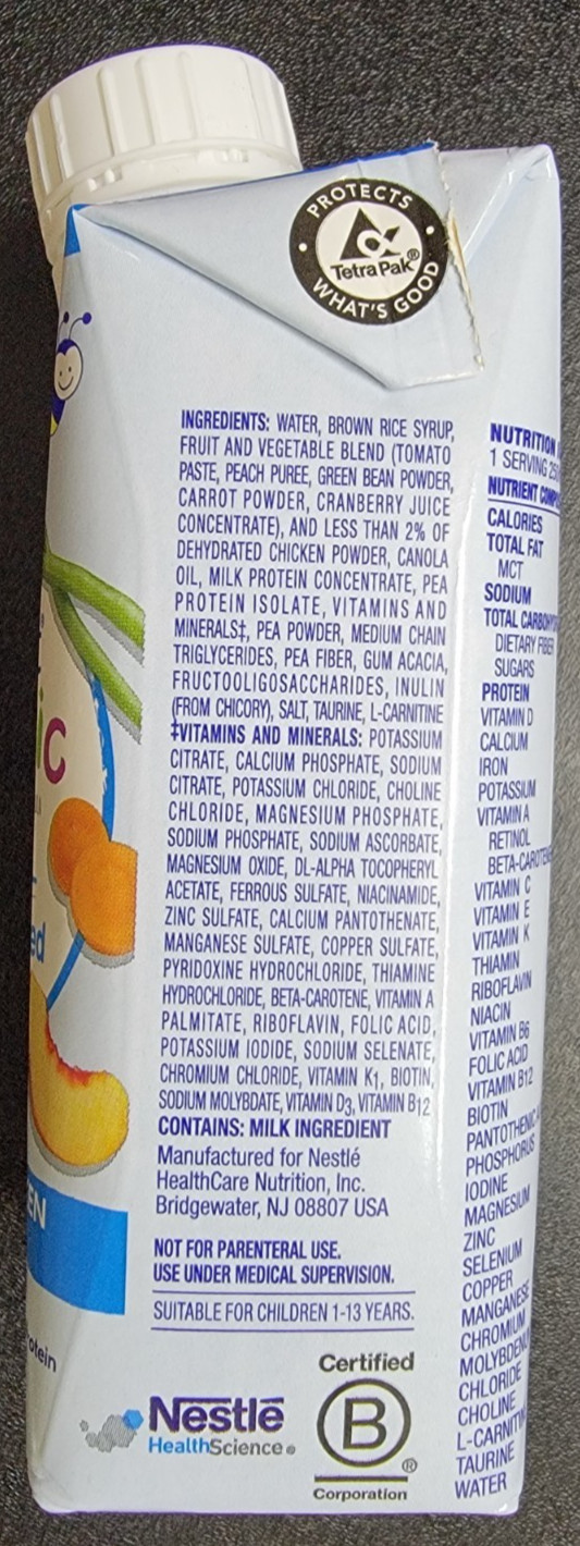 Nestle Compleat Pediatric Original 1.0 8.45 oz 24Ct – Exp. JAN 2027