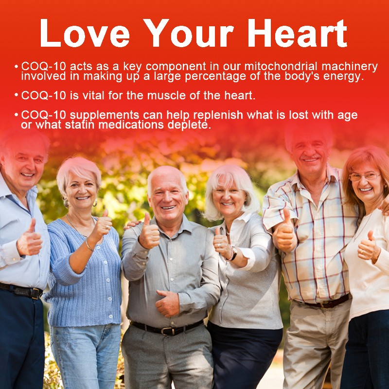 Coq10 350mg 120softgels,Vegetarian Caps,Non-Gmo (Coenzyme Q10),Heart Support