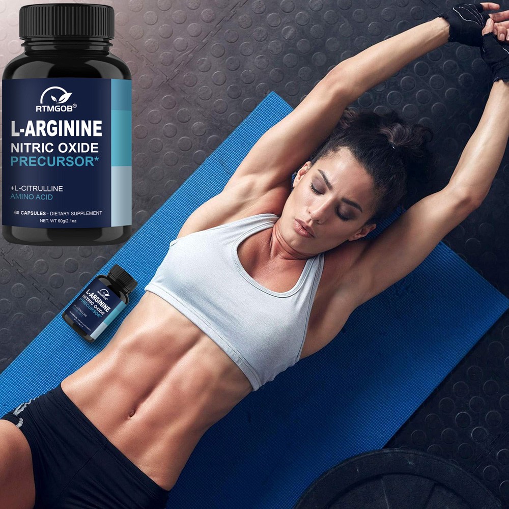 Buy 1 Get 1 Free RTMGOB L-Arginine Nitric Oxide Booster – 60 Capsules