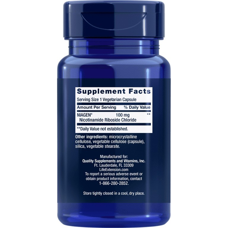 Life Extensions NAD+ Nicotinamide Riboside