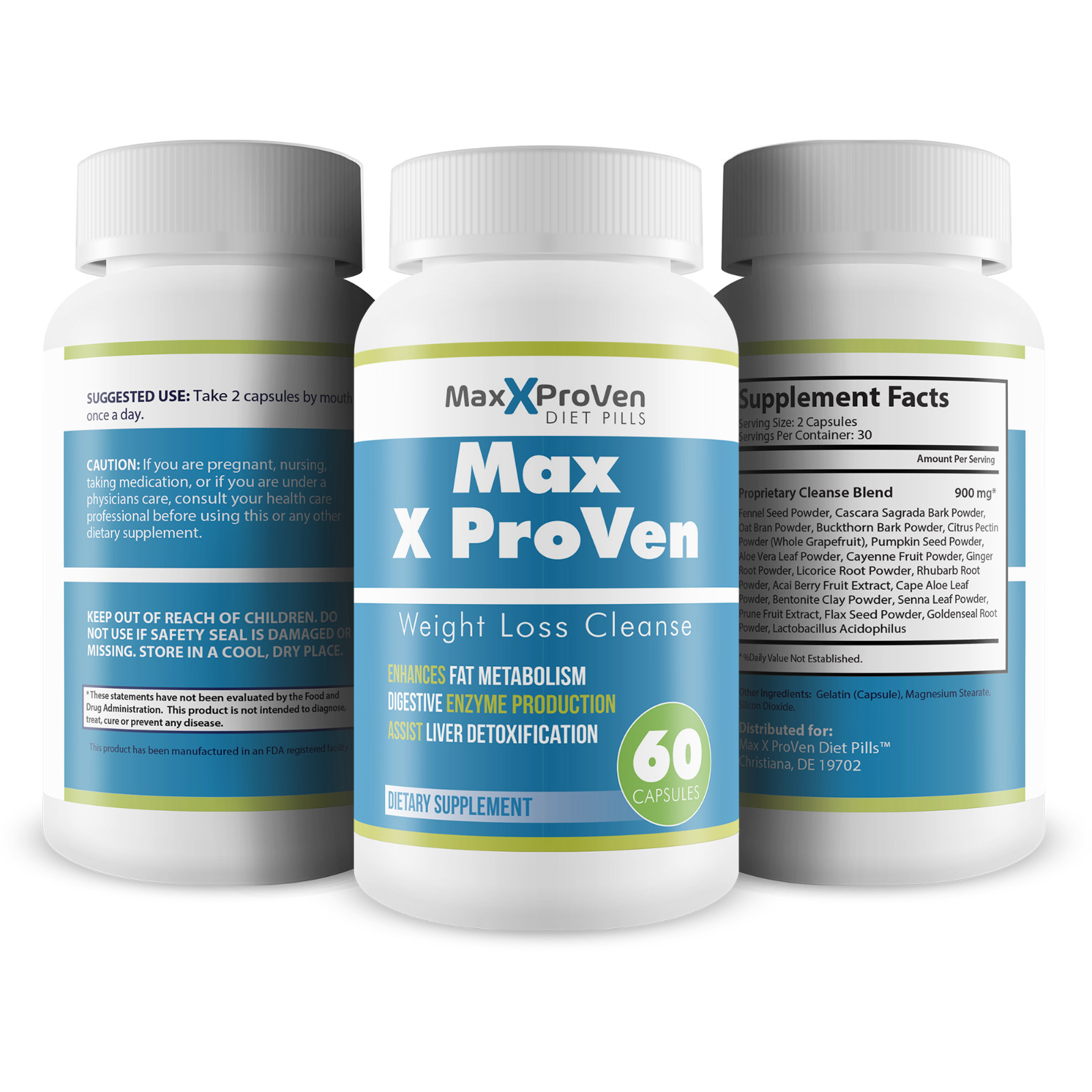 Max X ProVen Weight Loss Cleanse – Body Cleanse & Leptin Detox Weight Management