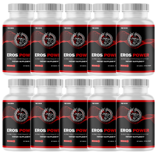Eros Power Male Maximum Performance Advanced Formula Tablet- Ten (10) Bottles