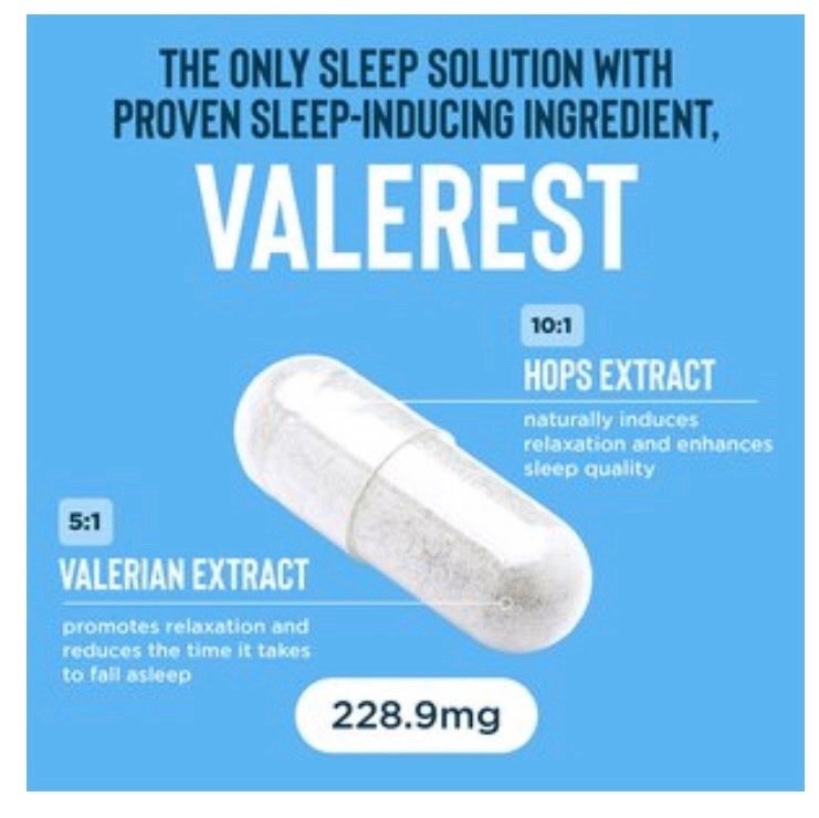 Relaxium Sleep Aid Capsules 30CT Vegan Drug Ashwagandha Magnesium