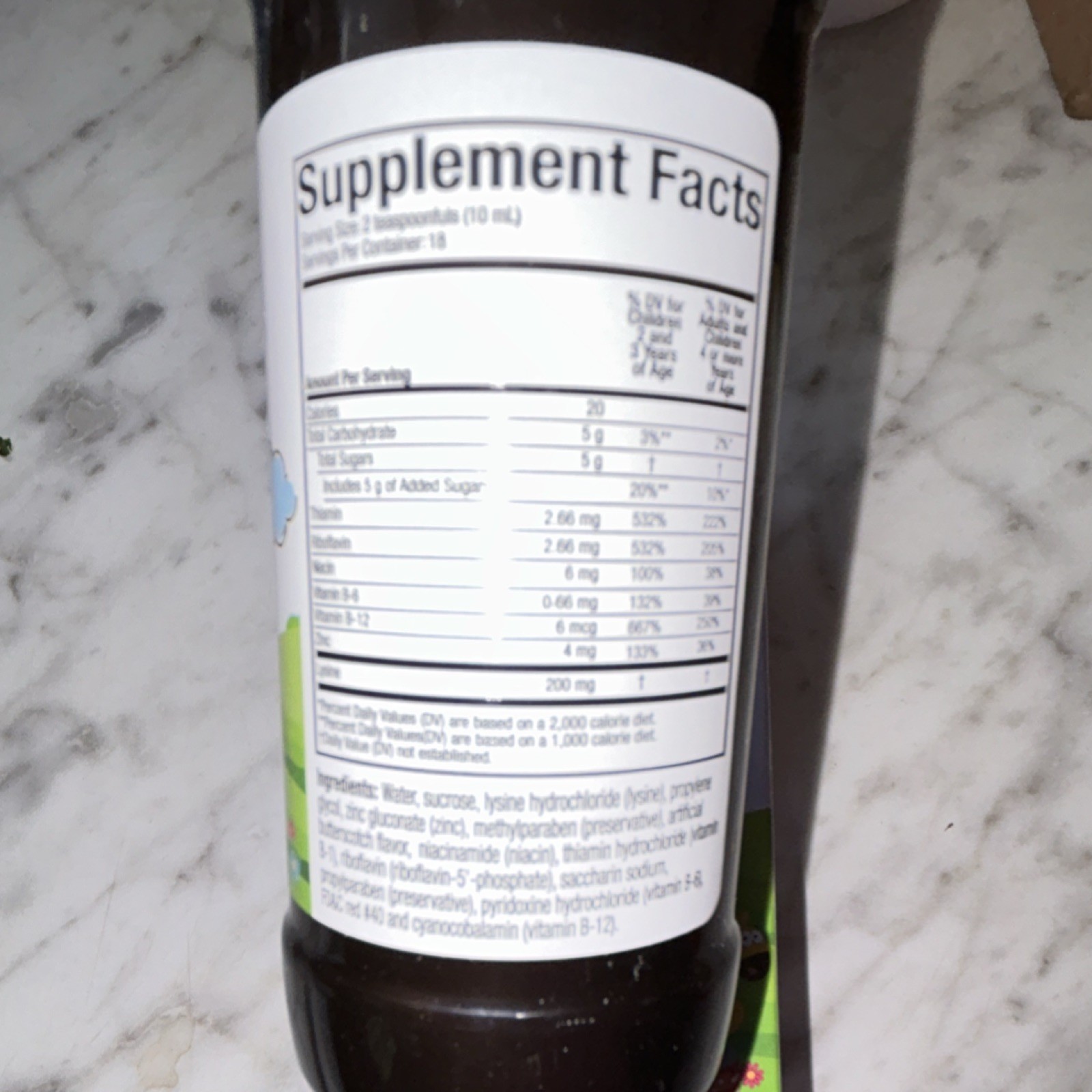 Apetol Vitamins Added Liquid Vitamin Youth General Wellness 6oz EXP 03/2029