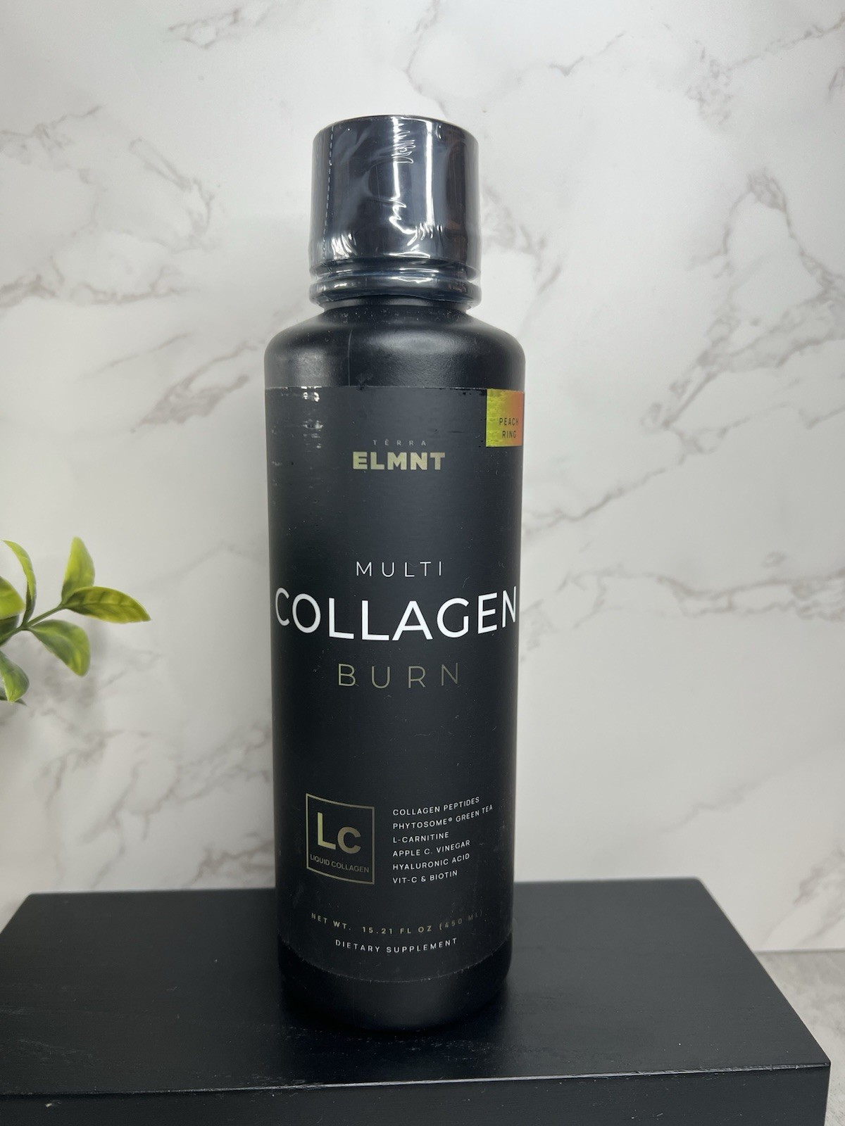 Terra ELMNT Multi Collagen Burn Liquid Collagen Non-GMO 15.21 fl oz