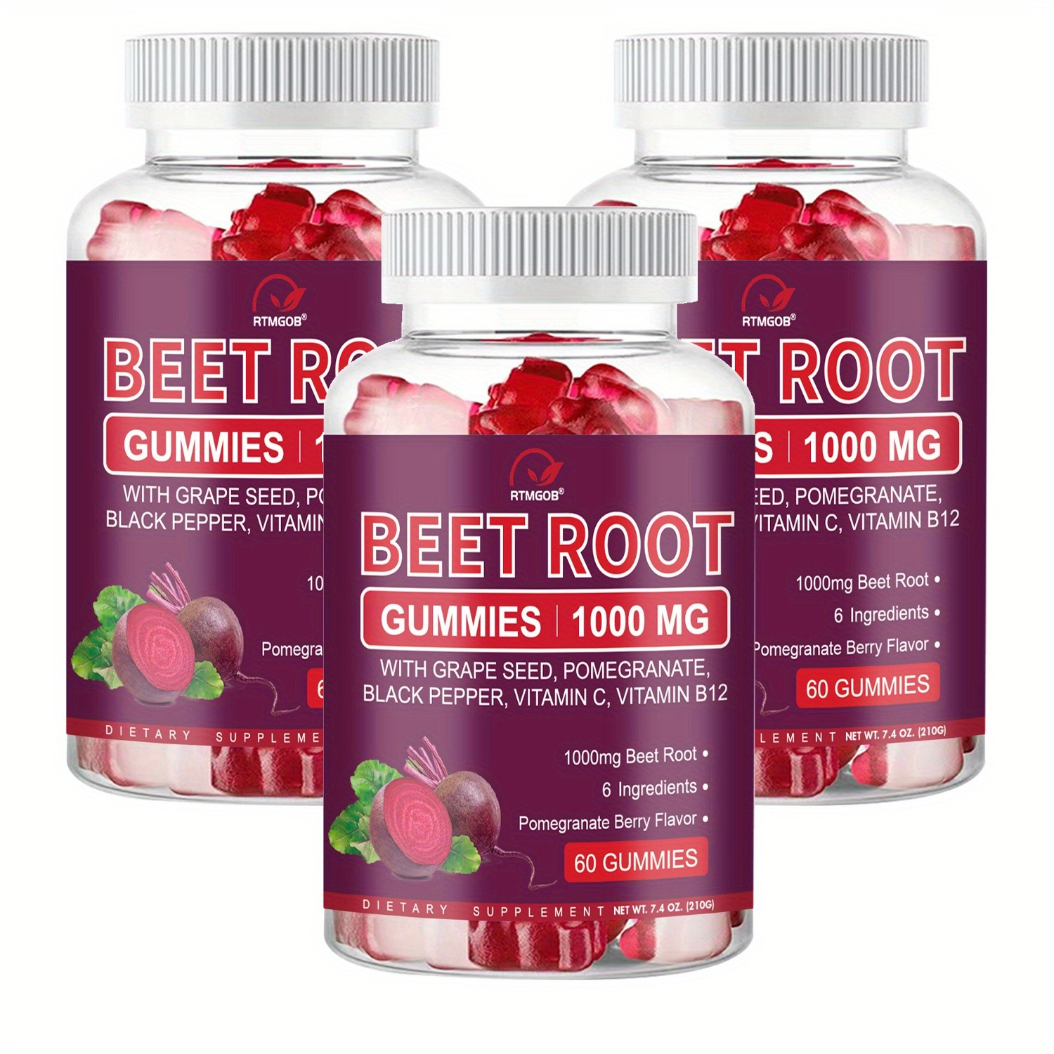 Beet Root 30,000mg 320Caps Vegan/Non-GMO