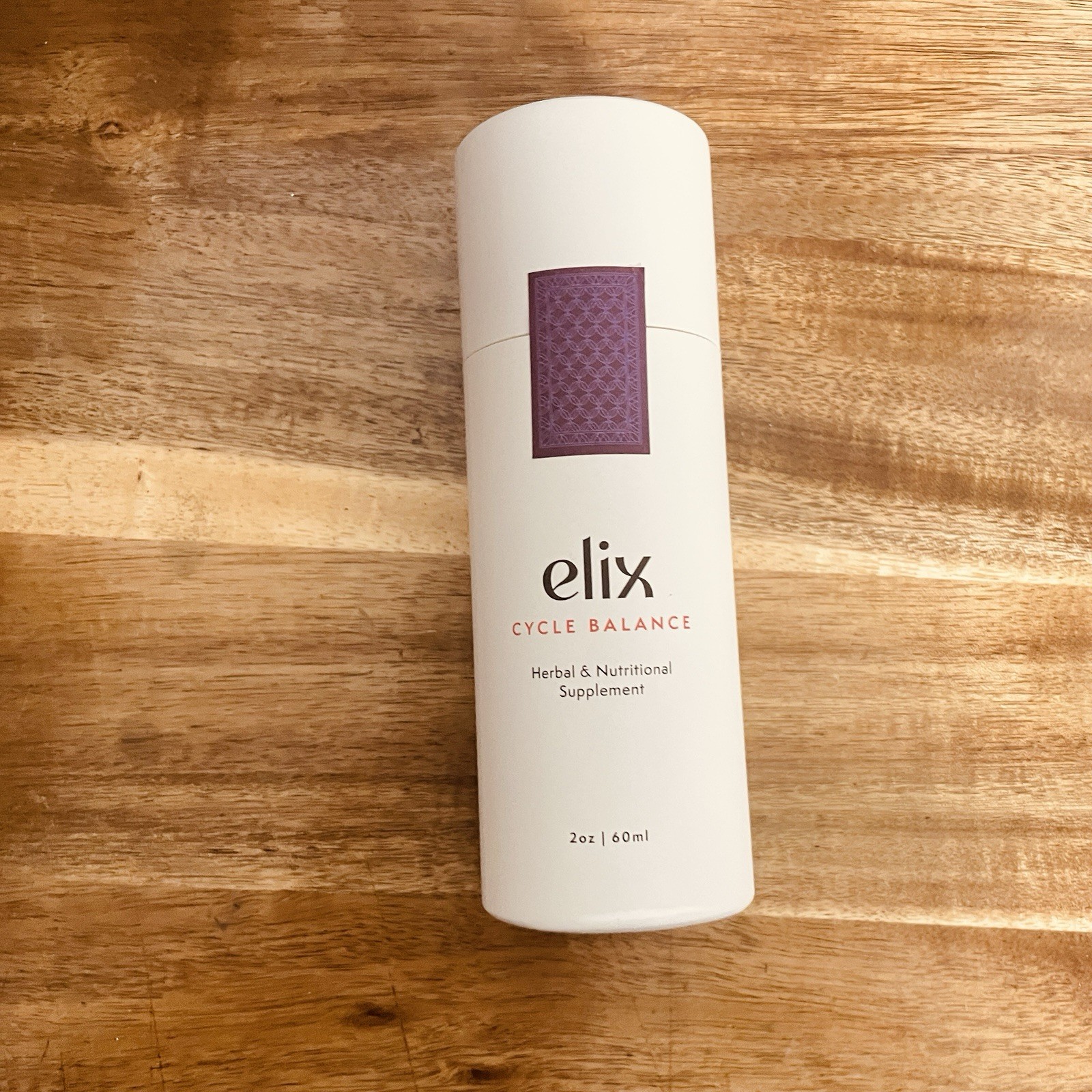 Elix Cycle Balance Herbal & Nutritional Supplement Healing 2oz 60ml