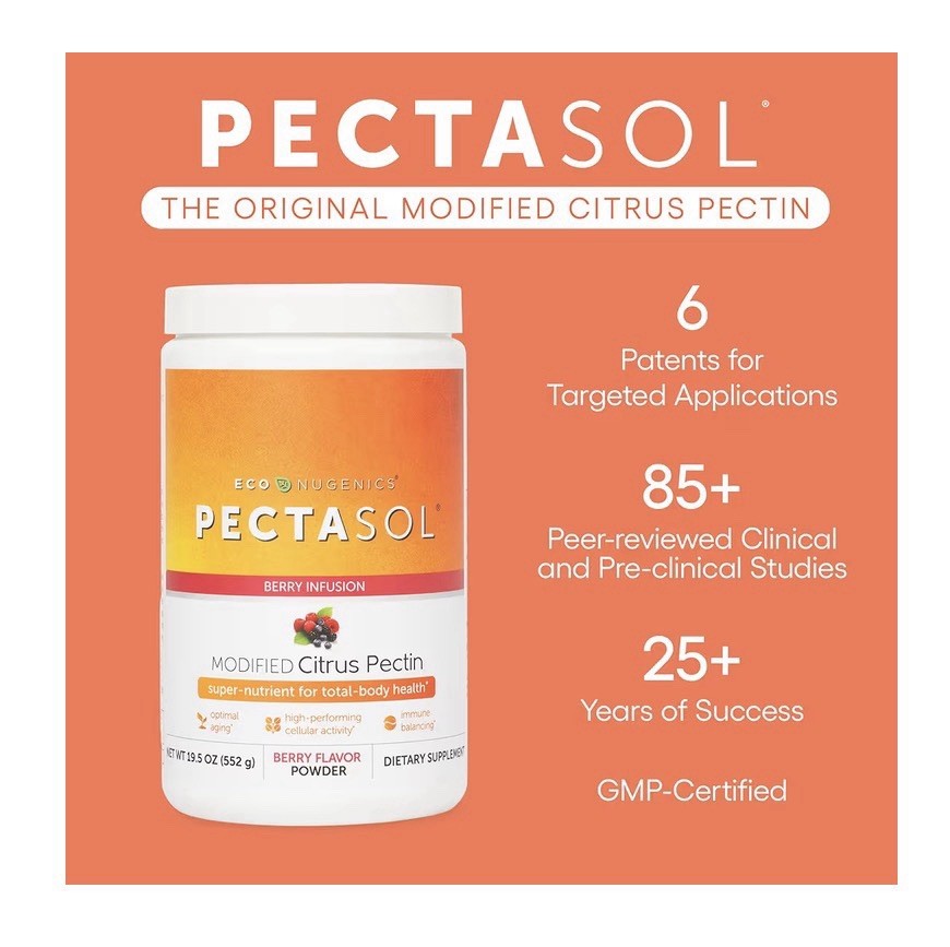 PectaSol Modified Citrus Pectin Berry Powder Total-Body Health Immune 19.5oz
