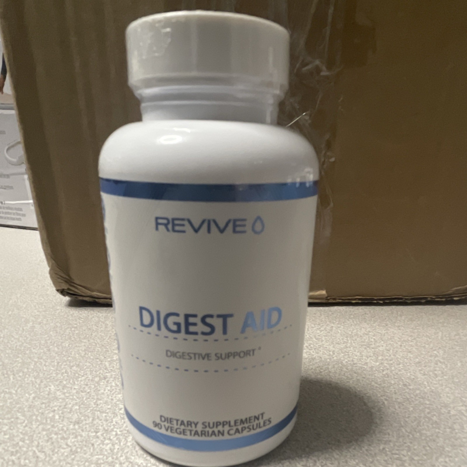 Revive Digest Aid Digestive Support 90 Vegetarian Capsules Exp 09/26 316700983