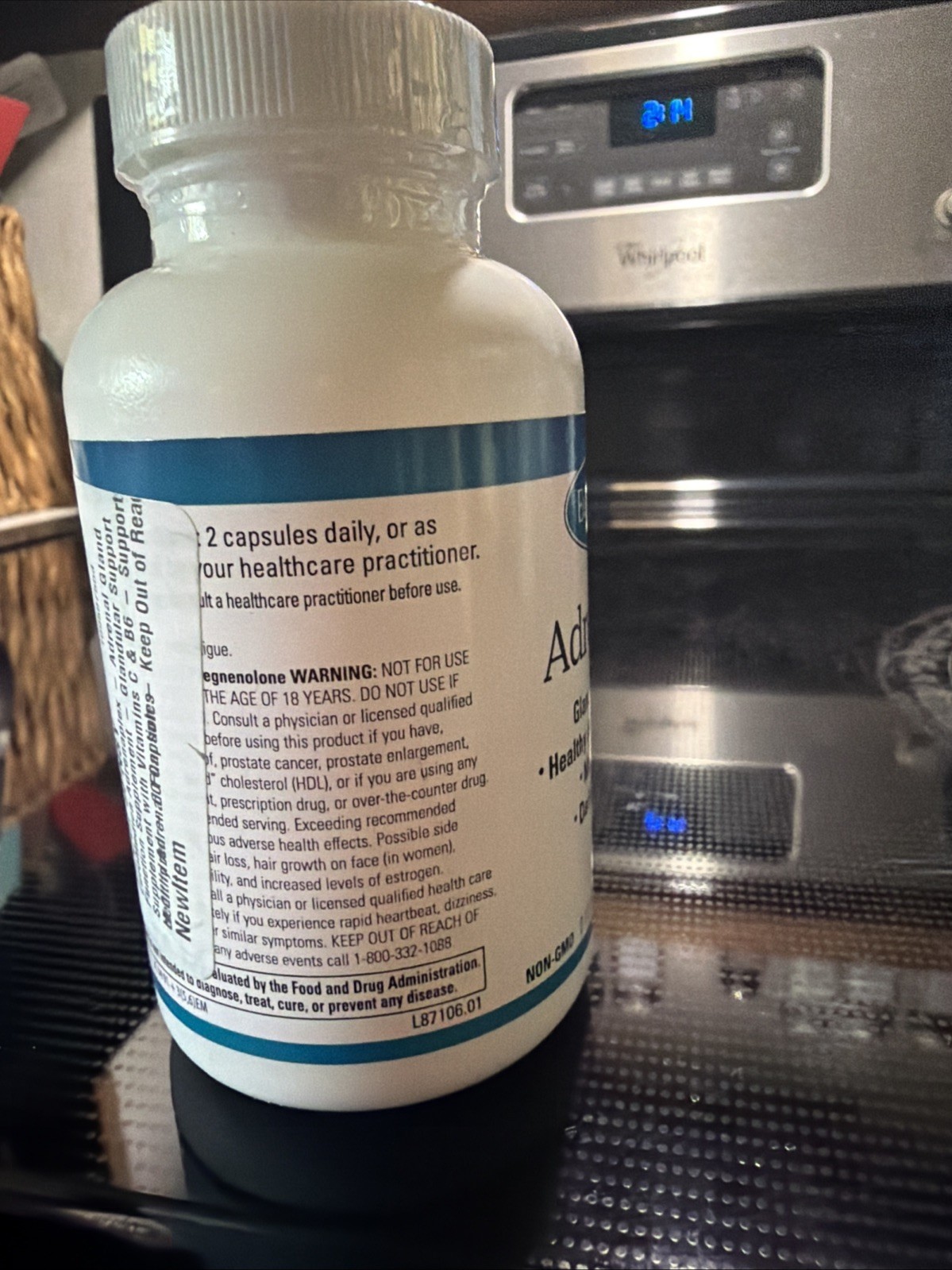 EuroMedica Adrenaplex – Adrenal Gland Function 60 Count (Pack of 1) Exp 9/2027