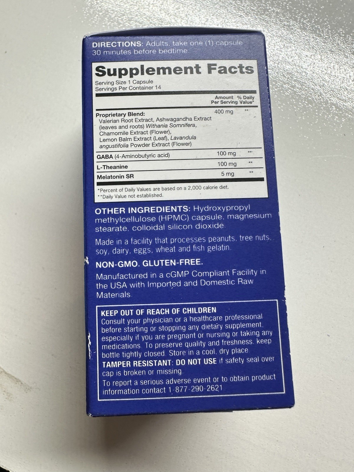 HTF Qunol Sleep Support Dietary Supplement 14 CAPSULES Exp. 01/2027