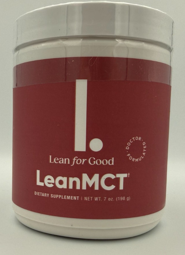 Lean for Good LeanMCT Dietary Supplement Net Wt. 7 oz. (198 g) Exp 02/2028