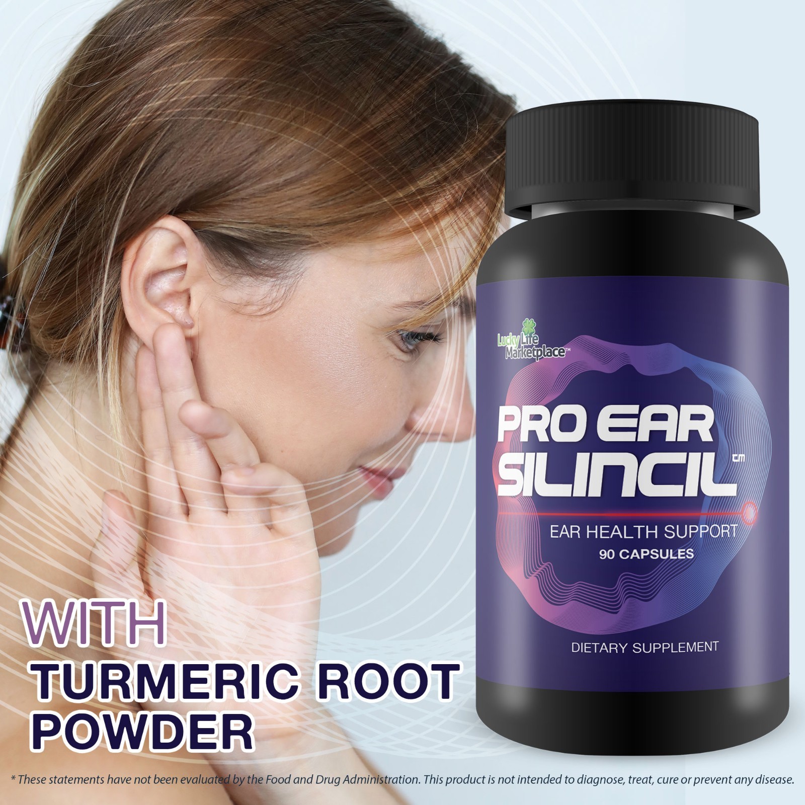 Pro Ear Silincil – Ear Health & Hearing Health Support – Help Reduce Ear Ringing